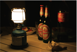 Bier op de camping
